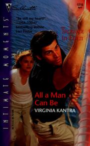 Cover of: All a man can be