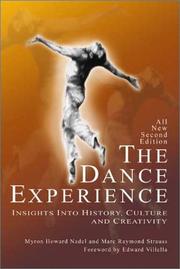 The dance experience by Myron Howard Nadel