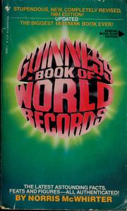 Guinness Book of World Records 1984 Norris McWhirter