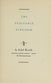 Cover of: The peaceable kingdom