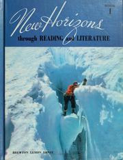 Cover of: New horizons through reading and literature, book 1