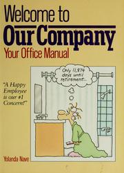 Cover of: Welcome to our company