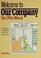 Cover of: Welcome to our company