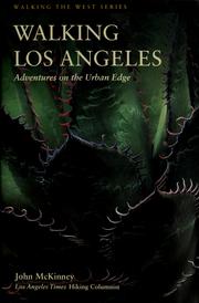 Cover of: Walking Los Angeles: adventures on the urban edge