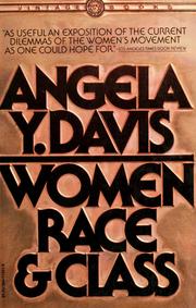 Cover of: Women, race & class by Angela Y. Davis