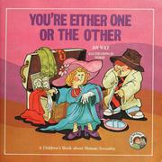 Cover of: You're either one or the other by Joy Berry