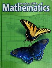 Cover of: Houghton Mifflin mathematics