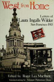 Cover of: West from home by Laura Ingalls Wilder