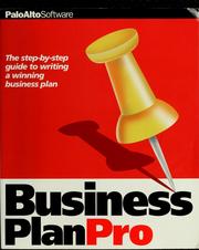 Cover of: Business plan pro, Version 3.0: how to develop and implement a successful business plan