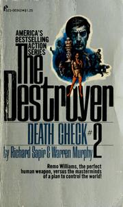 Cover of: The Destroyer #2: Death Check