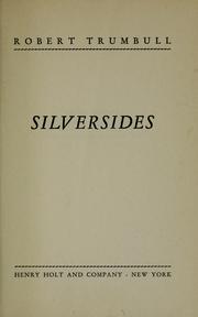 Cover of: Silversides