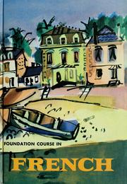 Cover of: Foundation course in French