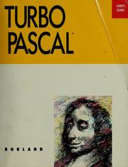 Cover of: Turbo Pascal: user's guide