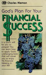 Cover of: God's plan for your financial success