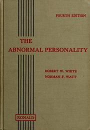 Cover of: The abnormal personality by Robert Winthrop White