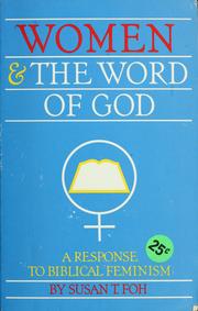 Cover of: Women and the word of God: a response to bibl. feminism