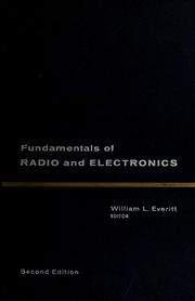 Cover of: Fundamentals of radio and electronics.