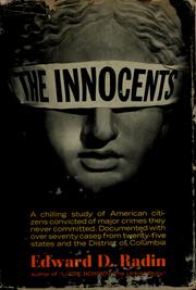 Cover of: The innocents by Edward D. Radin
