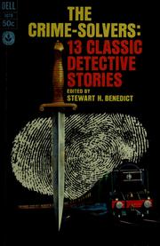 Cover of: The crime-solvers by Stewart H. Benedict