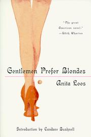 Cover of: Gentlemen prefer blondes