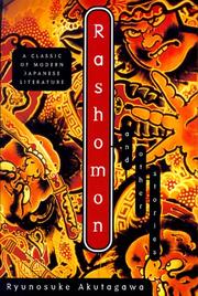 Cover of: Rashomon and Other Stories by Ryūnosuke Akutagawa
