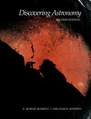 Cover of: Discovering astronomy by R. Robert Robbins