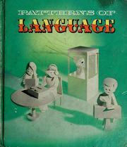 Cover of: Patterns of language, green