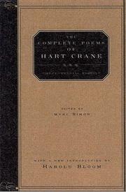Cover of: Complete poems of Hart Crane