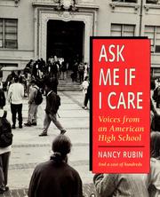 Cover of: Ask me if I care: voices from an American high school