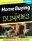 Cover of: Home buying for dummies