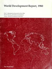 Cover of: Adjustment and growth in the 1980s by World Bank