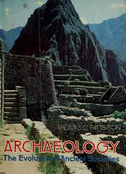 Cover of: Archaeology, the evolution of ancient societies by Thomas Carl Patterson