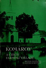 Cover of: Komárov: A Czech farming village.