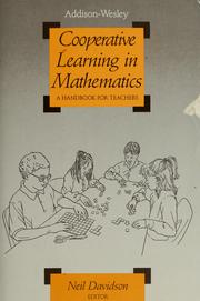 Cover of: Cooperative learning in mathematics