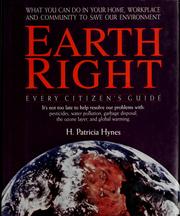 Cover of: Earthright by H. Patricia Hynes