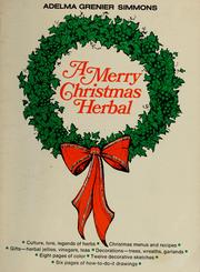 Cover of: A merry Christmas herbal by Adelma Grenier Simmons