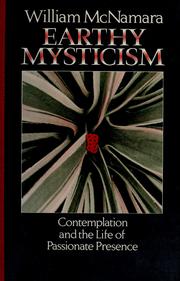 Cover of: Earthy Mysticism by William McNamara, Fr., OCD