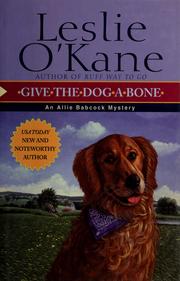 Cover of: Give the dog a bone