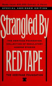 Cover of: Strangled by red tape by Craig E. Richardson