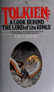 Cover of: Tolkien; a look behind "The lord of the rings."