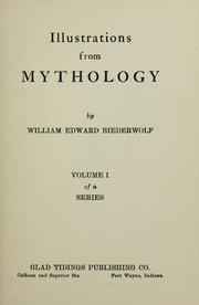 Cover of: Illustrations from mythology