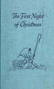 The first night of Christmas by Samuel B. Beardsley
