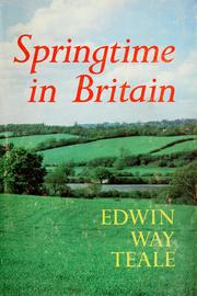 Cover of: Springtime in Britain by Edwin Way Teale