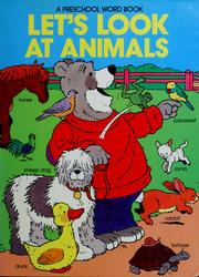 Cover of: Let's look at animals