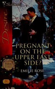 Cover of: Pregnant on the upper east side?
