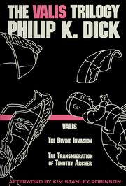 Cover of: The VALIS trilogy by Philip K. Dick