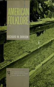 Cover of: American folklore