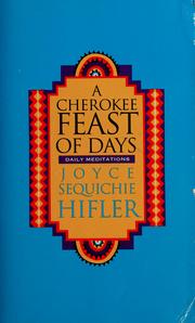 Cover of: A Cherokee feast of days: daily meditations