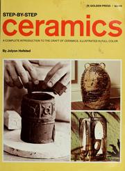 Cover of: Step-by-step ceramics (Golden press)