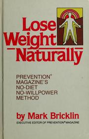 Cover of: Lose weight naturally